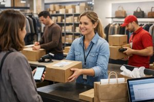 Click and collect et ship from store, comment intégrer les points de vente physiques dans le parcours ecommerce omnicanal