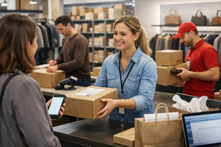 Click and collect et ship from store, comment intégrer les points de vente physiques dans le parcours ecommerce omnicanal